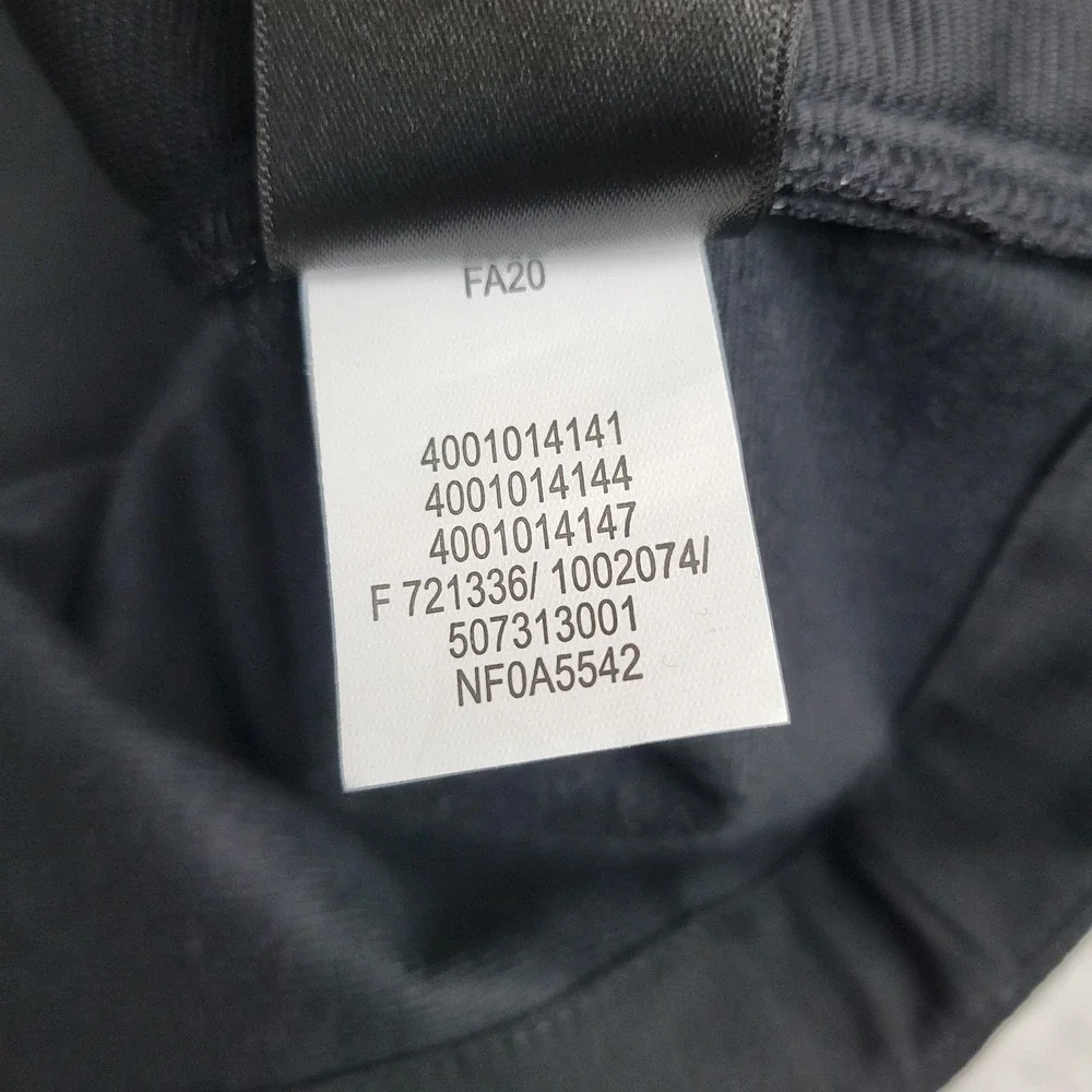 North Face Vest Mens XL Black Castle‎ Rock Softshell Fleece Outdoors Enspira